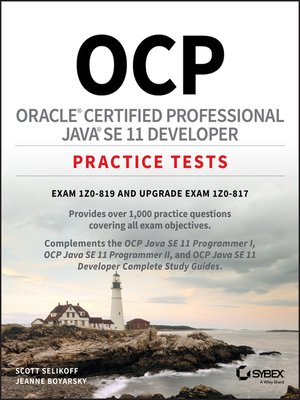 cover image of OCP Oracle Certified Professional Java SE 11 Developer Practice Tests
